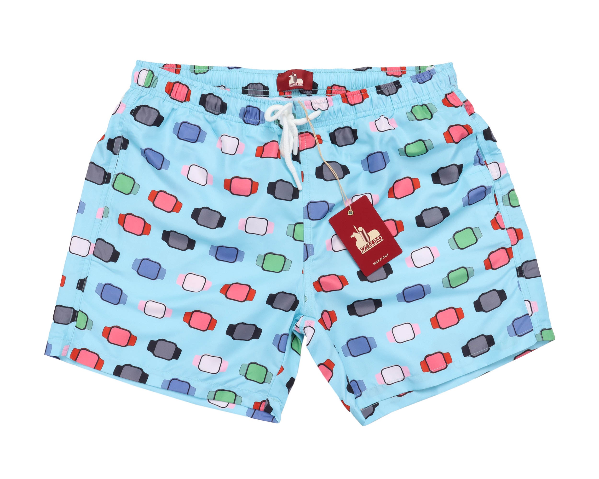 EZZELINO SWIM SHORTS - LIGHT BLUE