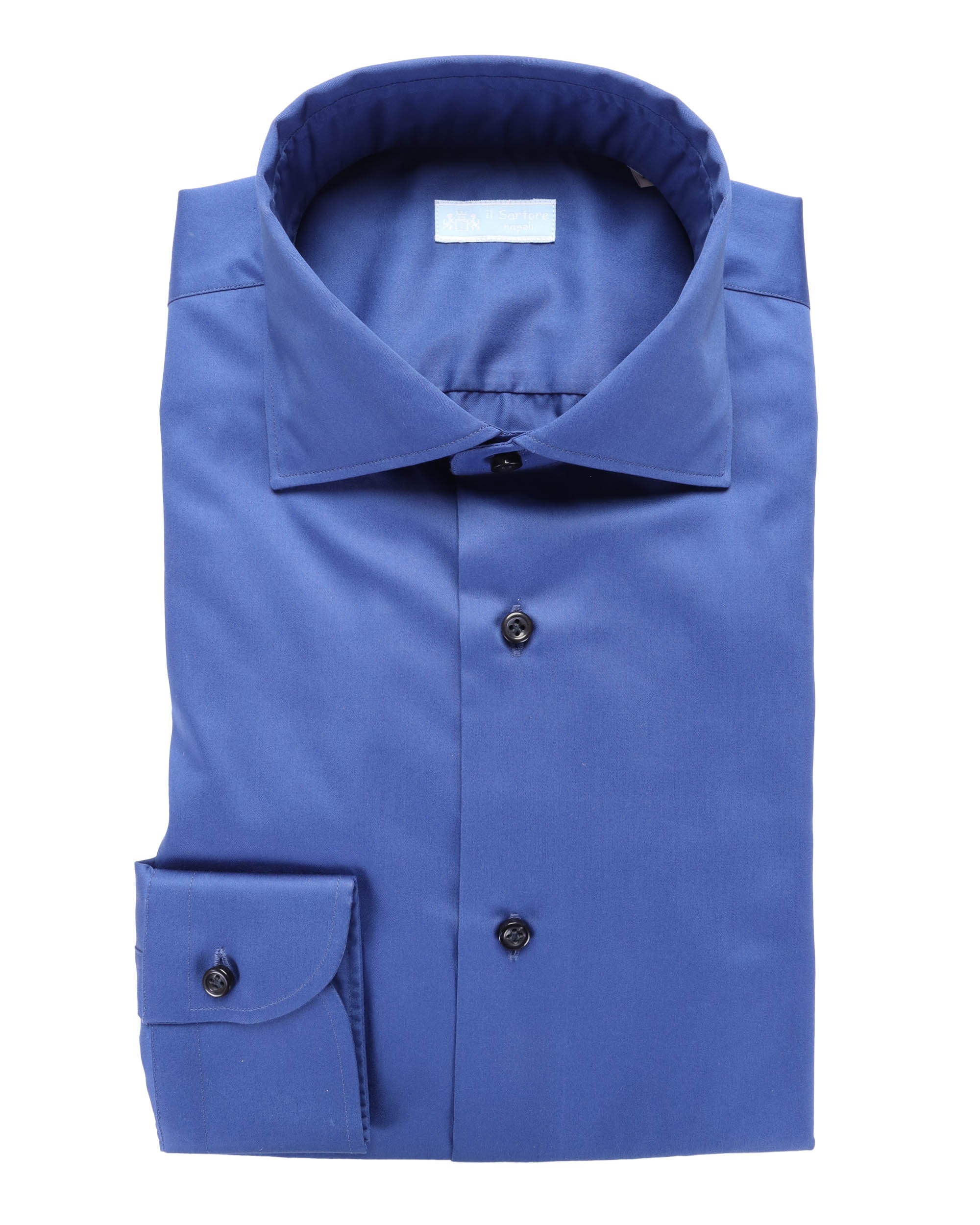 IL SARTORE NAPOLI DRESS SHIRT - BLUE - COTTON