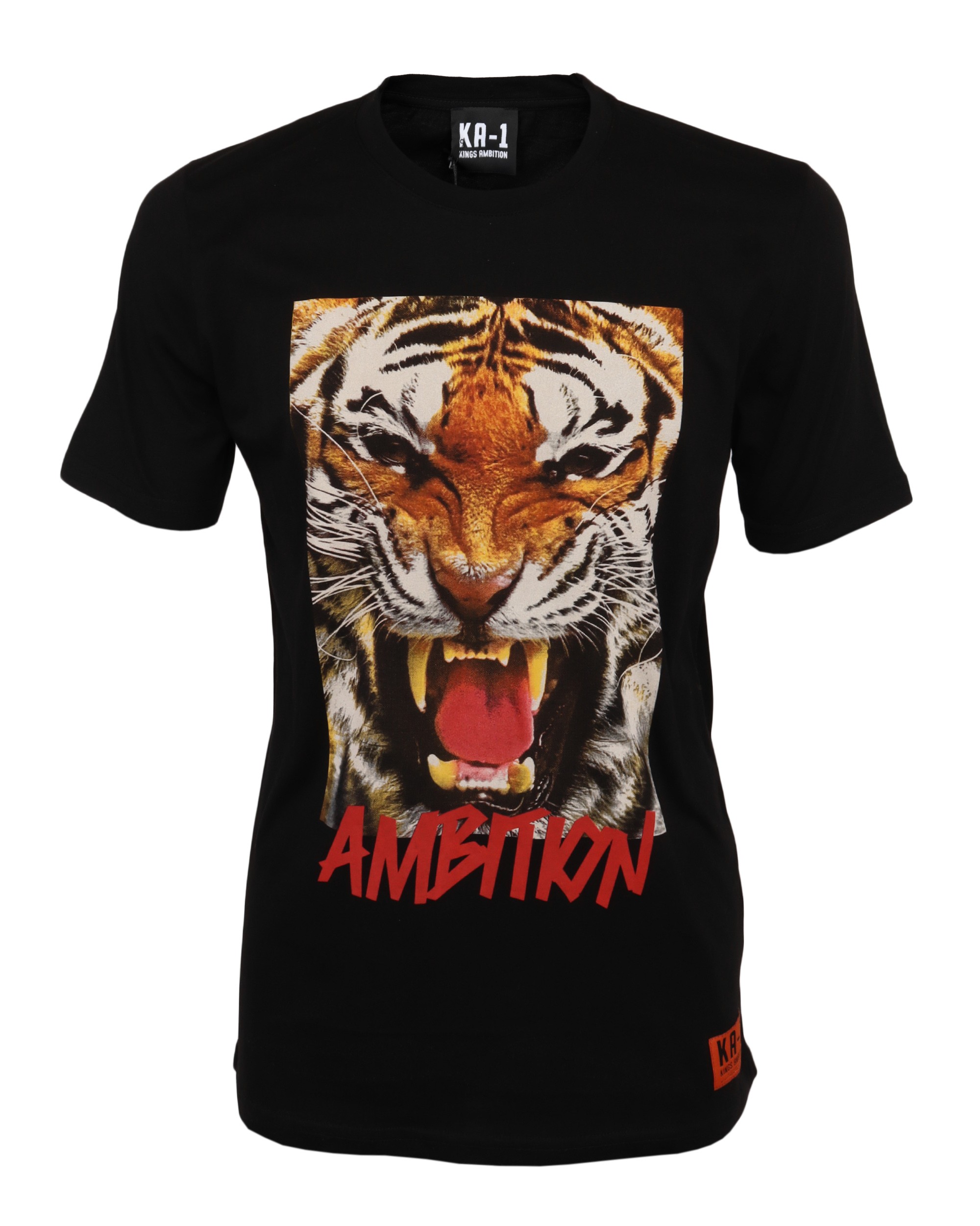 KA-1 T-SHIRT - BLACK - COTTON