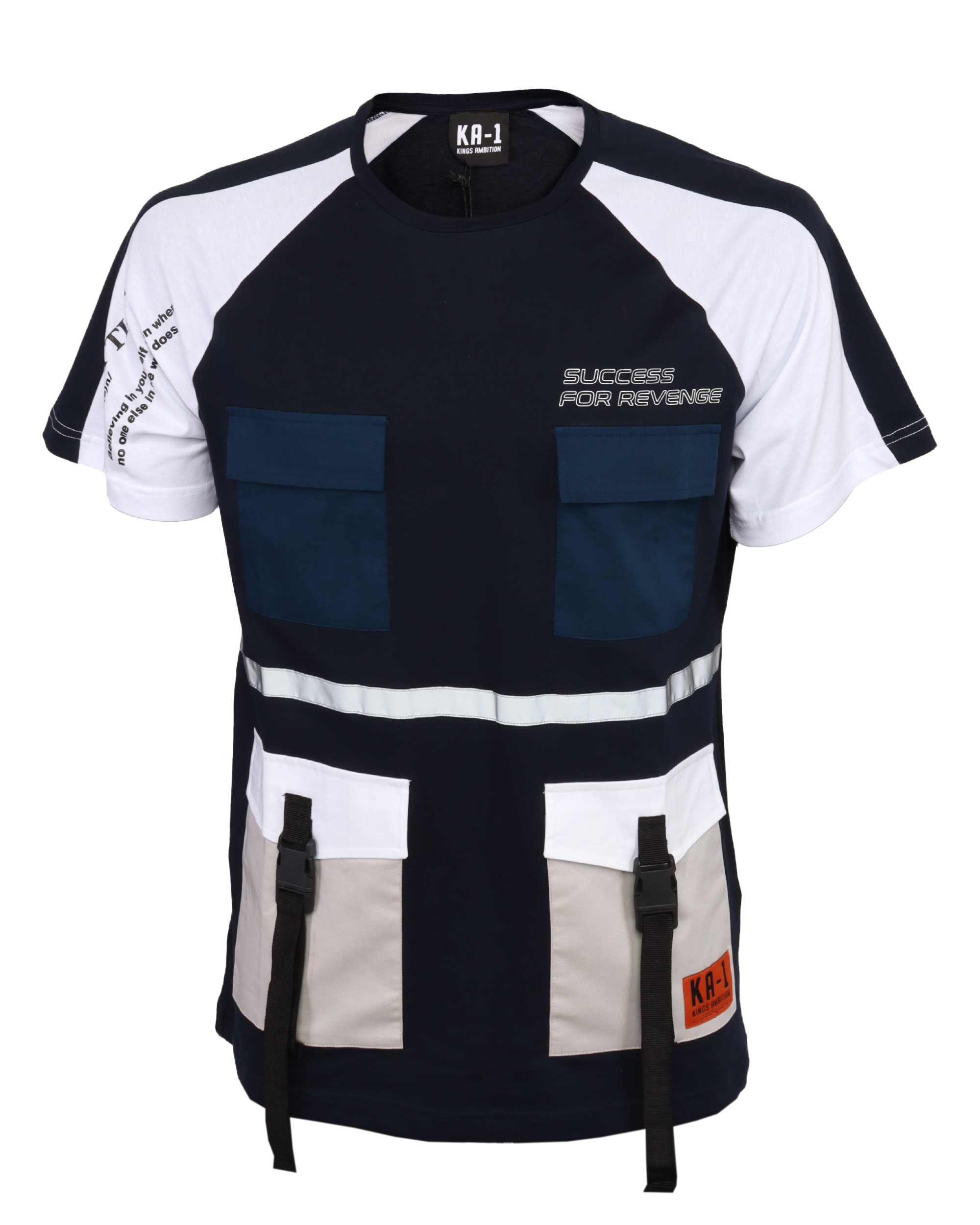 KA-1 T-SHIRT - BLUE - COTTON