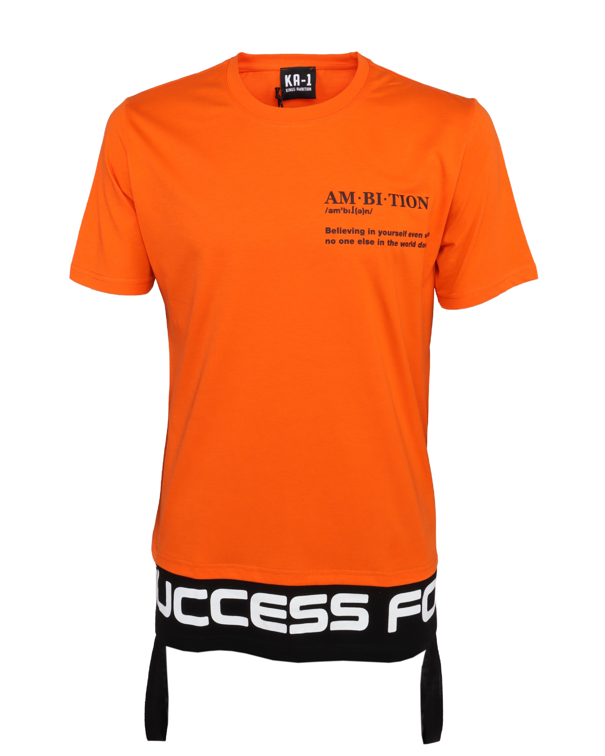 KA-1 T-SHIRT - ORANGE - COTTON
