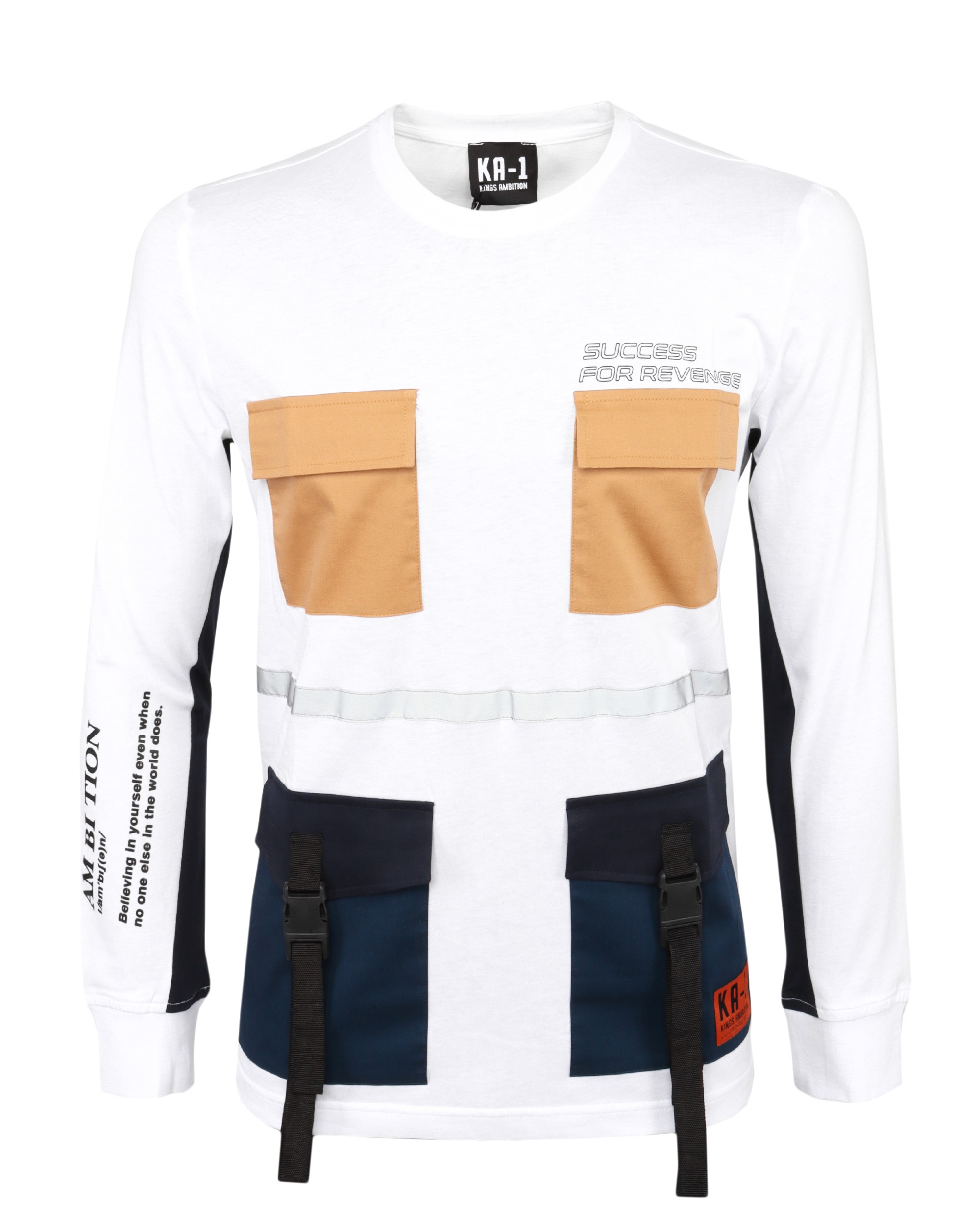 KA-1 T-SHIRT - WHITE - COTTON