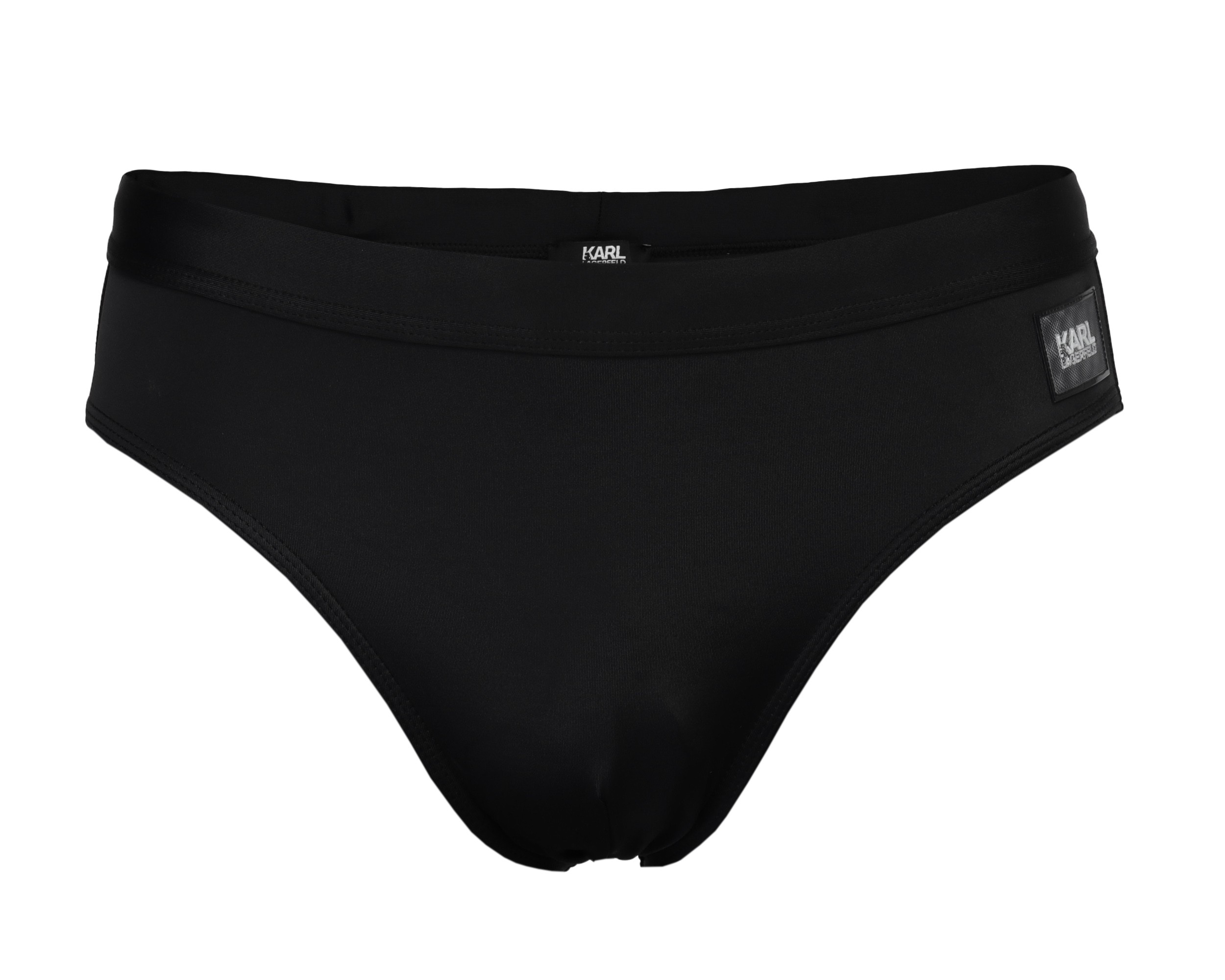 KARL LAGERFELD SWIM BRIEF - BLACK