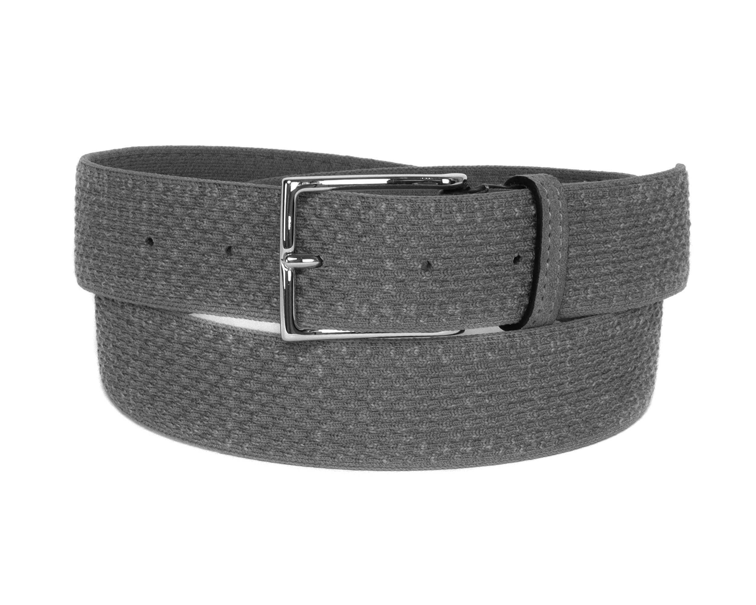 KITON BELT - GREY - PURE CASHMERE