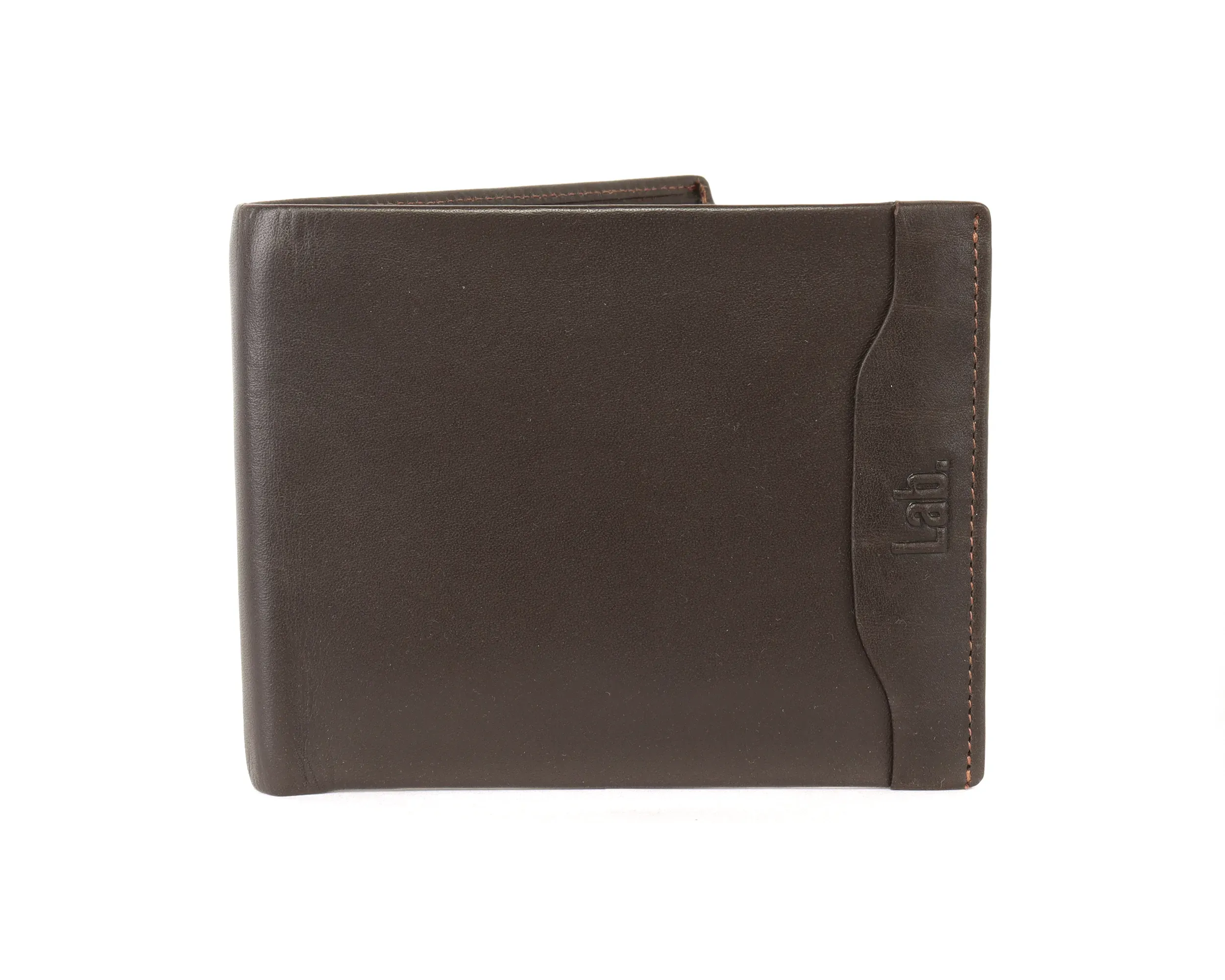PAL ZILERI LAB WALLET - CALFSKIN - DARK BROWN