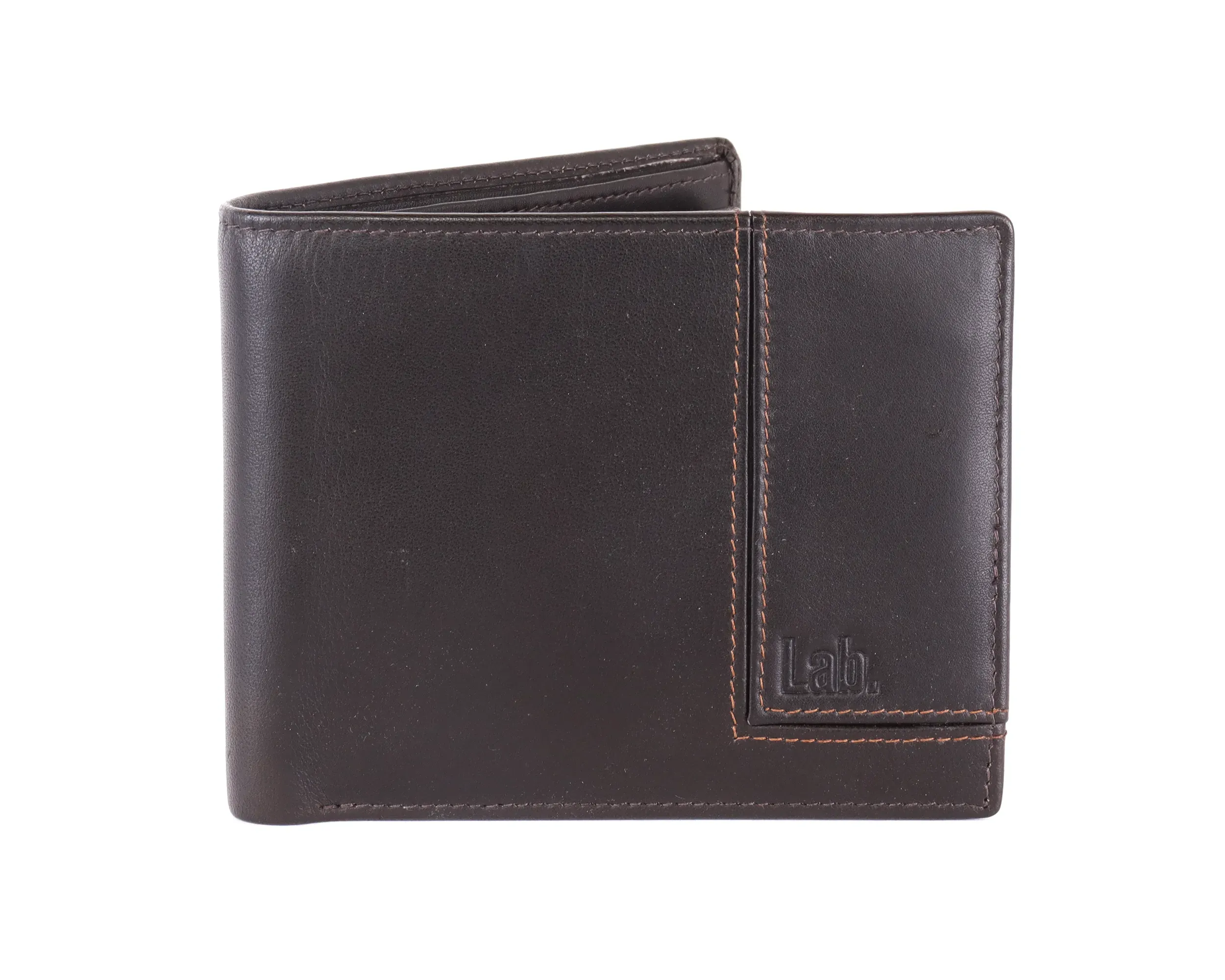 PAL ZILERI LAB WALLET - CALFSKIN - DARK BROWN