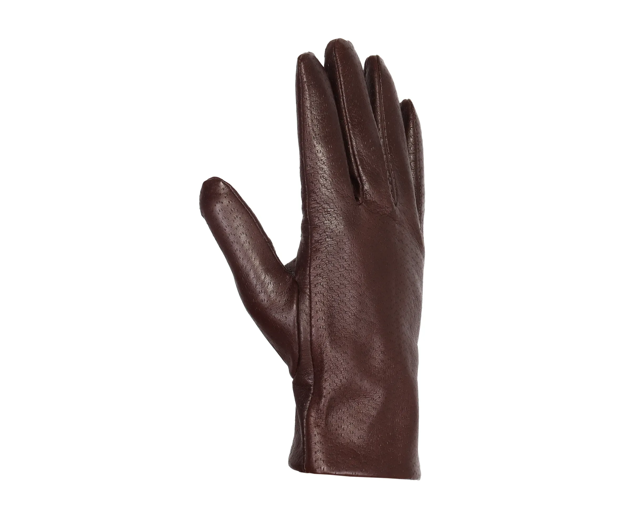 LABONIA GLOVES - BROWN - LAMBSKIN