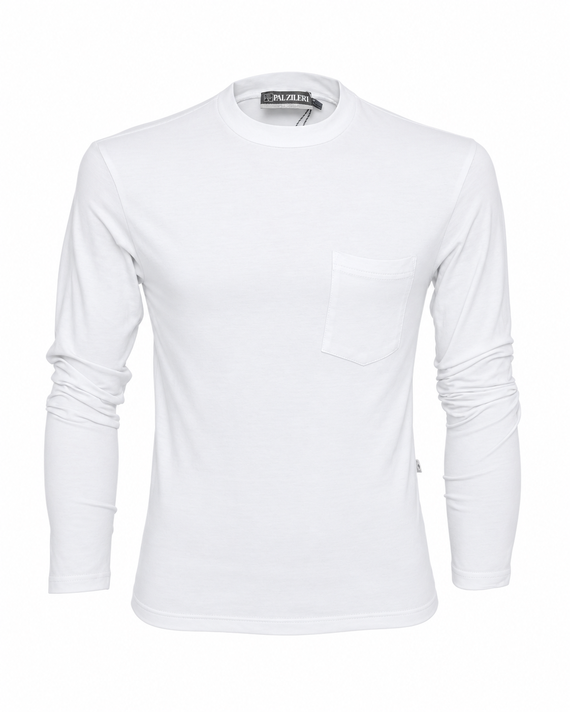 PAL ZILERI T-SHIRT - WHITE - STRETCH COTTON