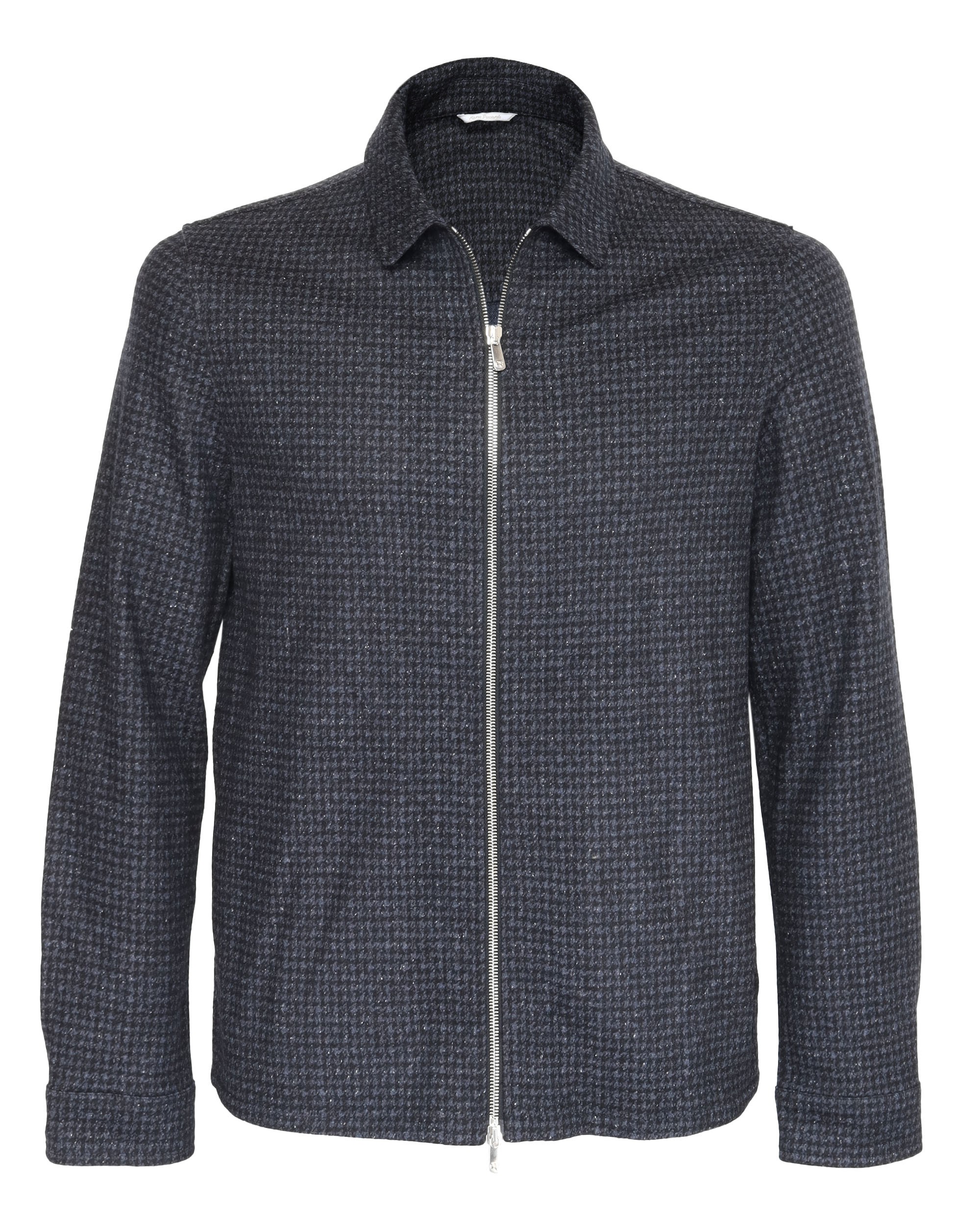 MARCO PESCAROLO "AVI" JACKET - BLUE - STRETCH WOOL & CASHMERE