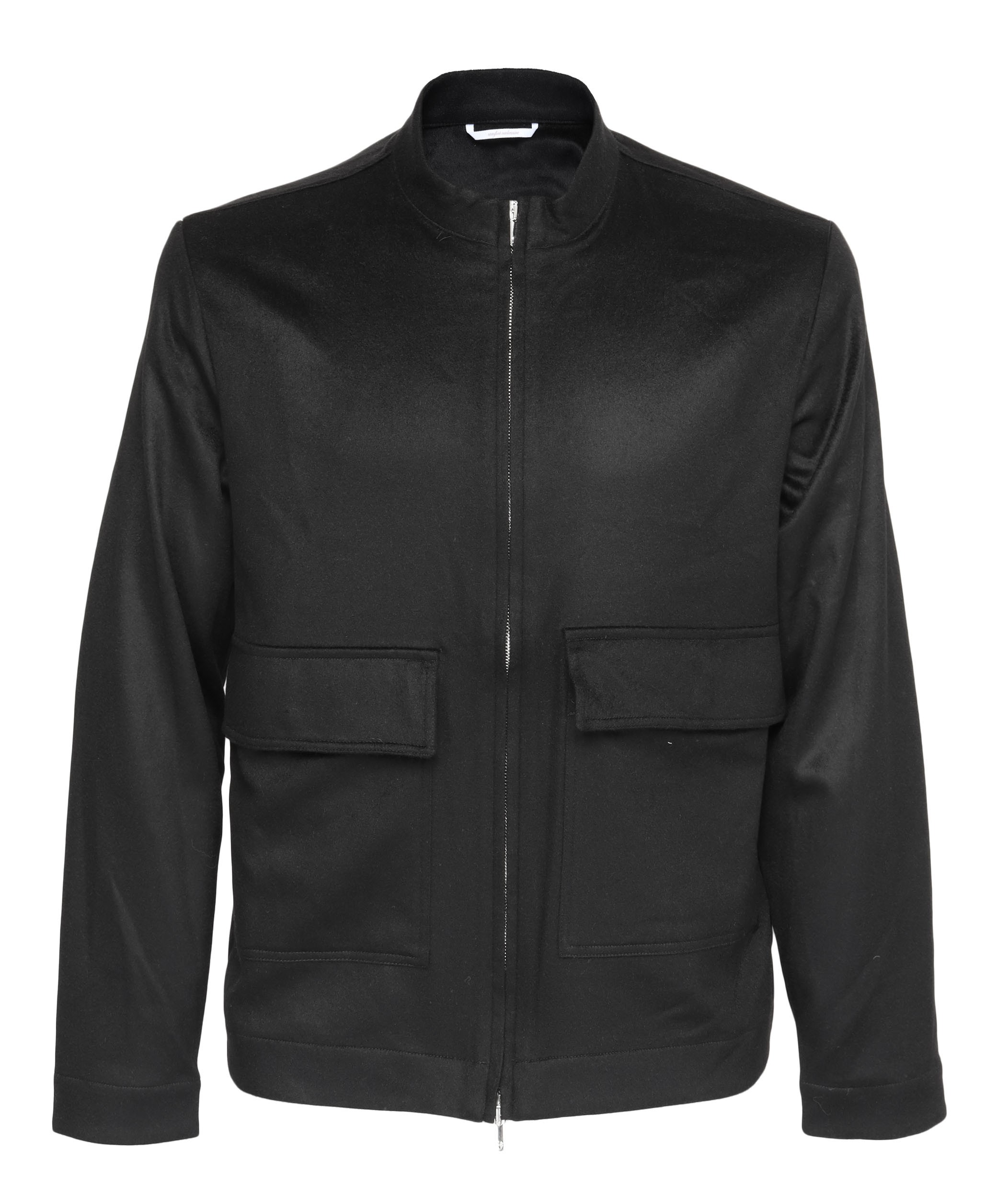 MARCO PESCAROLO JACKET - BLACK - PURE STRETCH CASHMERE