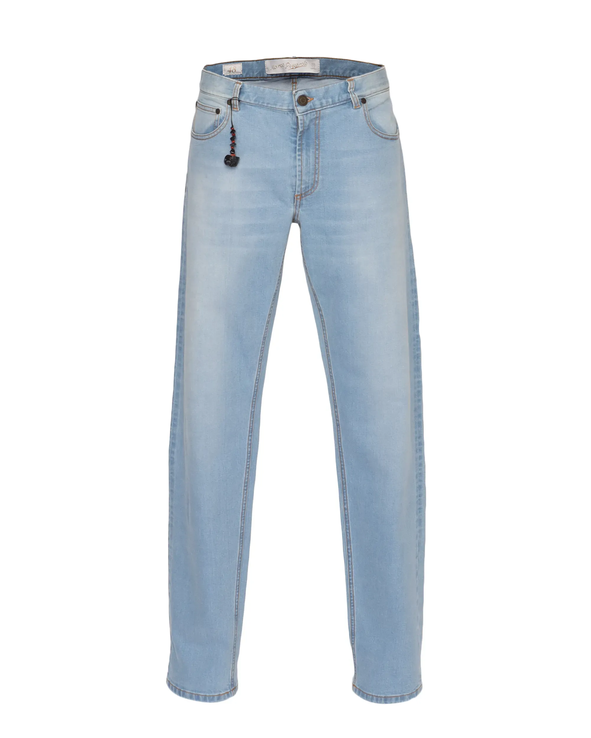 MARCO PESCAROLO JEANS - LIGHT BLUE - STRETCH COTTON DENIM