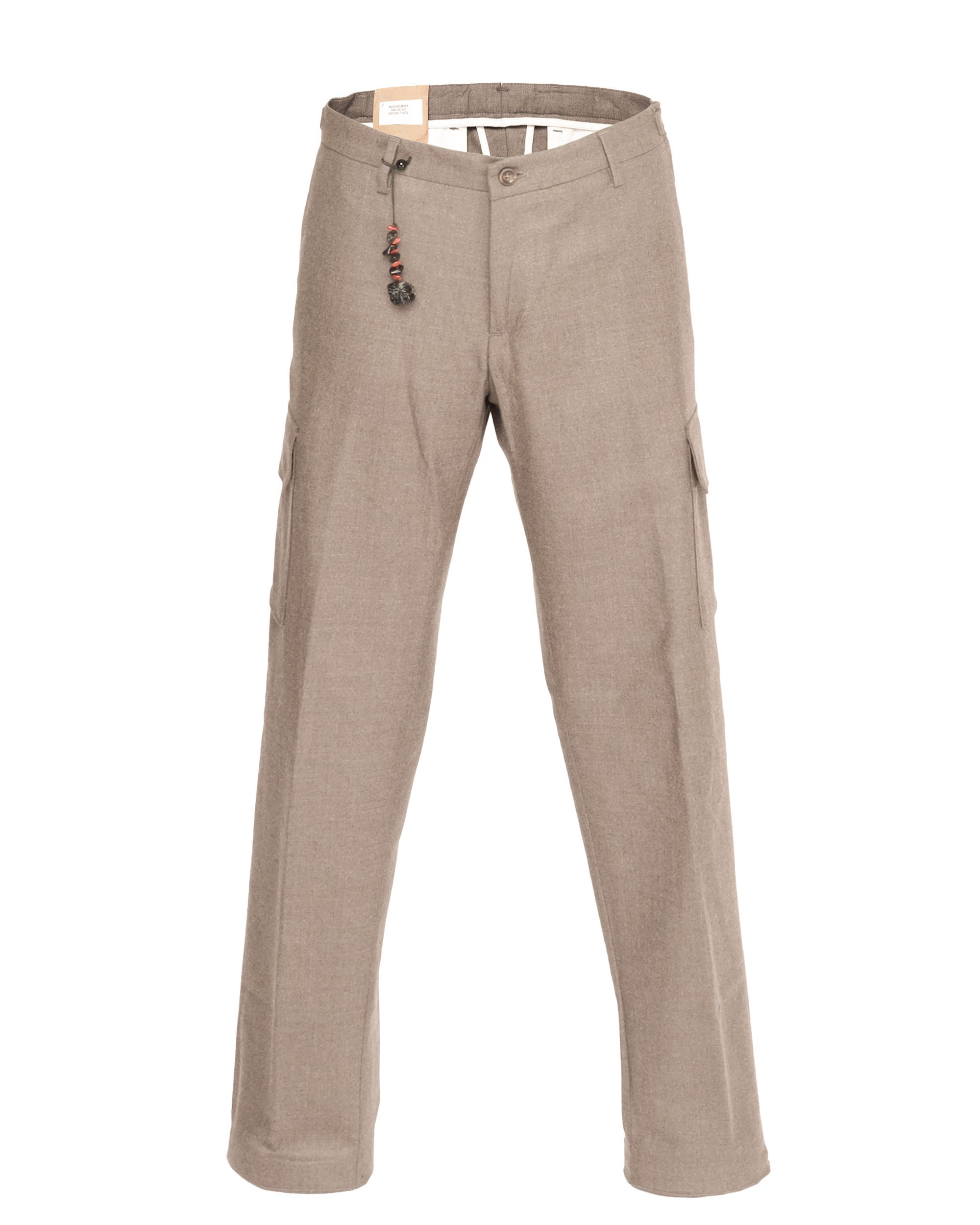 MARCO PESCAROLO PANTS - DOVE-GREY - STRETCH WOOL