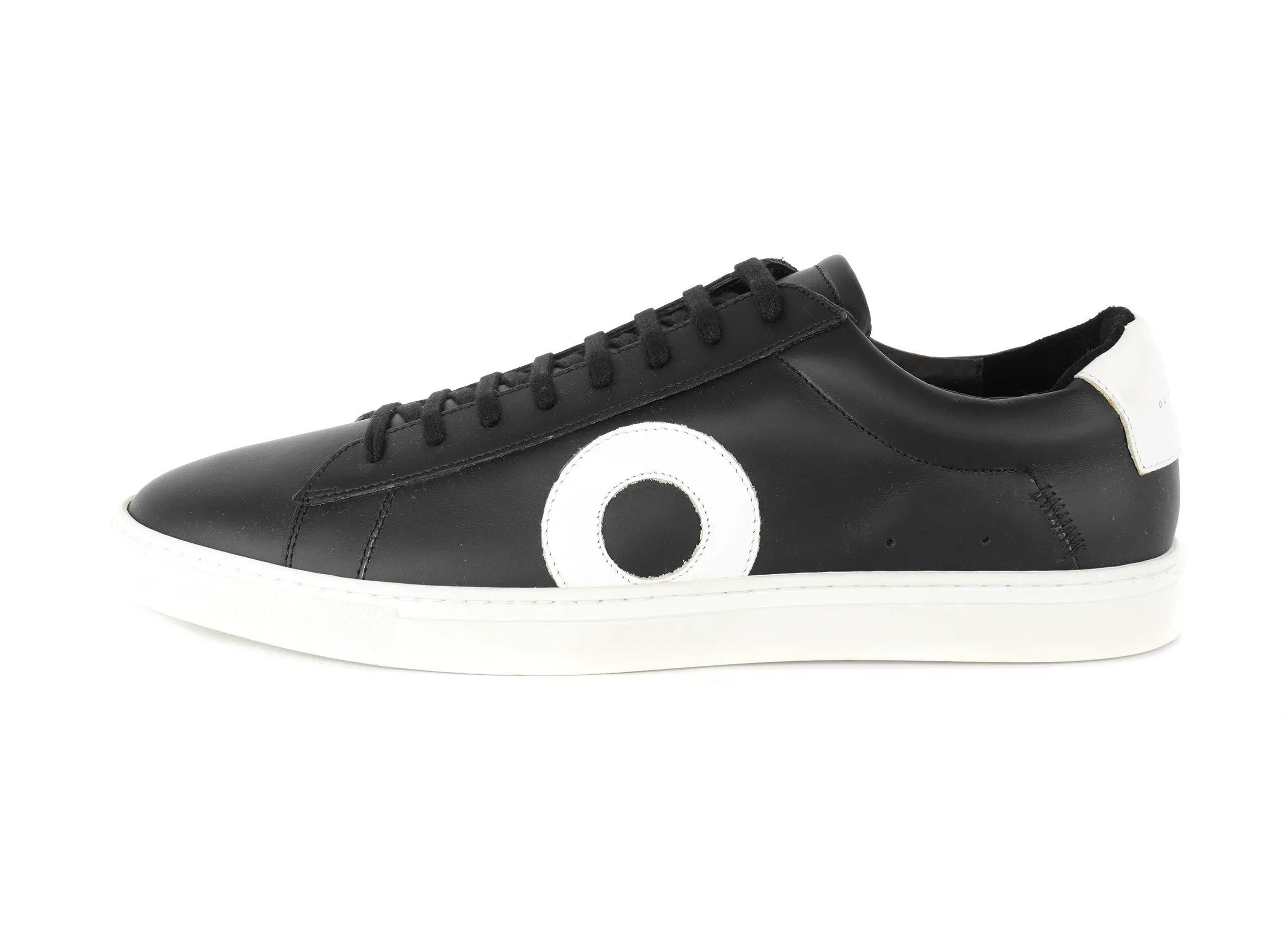 OLIVER CABELL "LOW1" SNEAKERS - CALFSKIN - BLACK