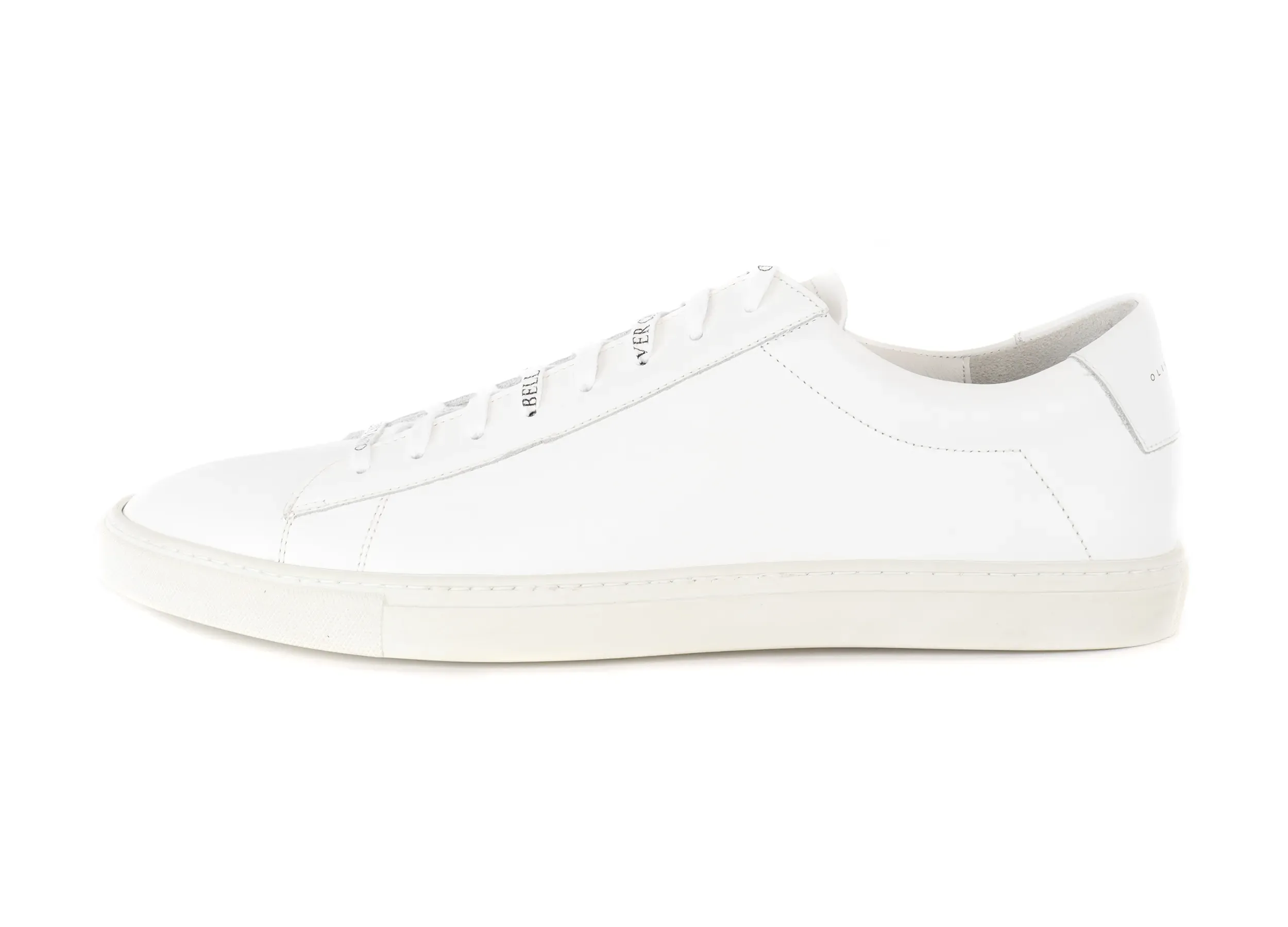 OLIVER CABELL "LOW1" SNEAKERS - CALFSKIN - WHITE