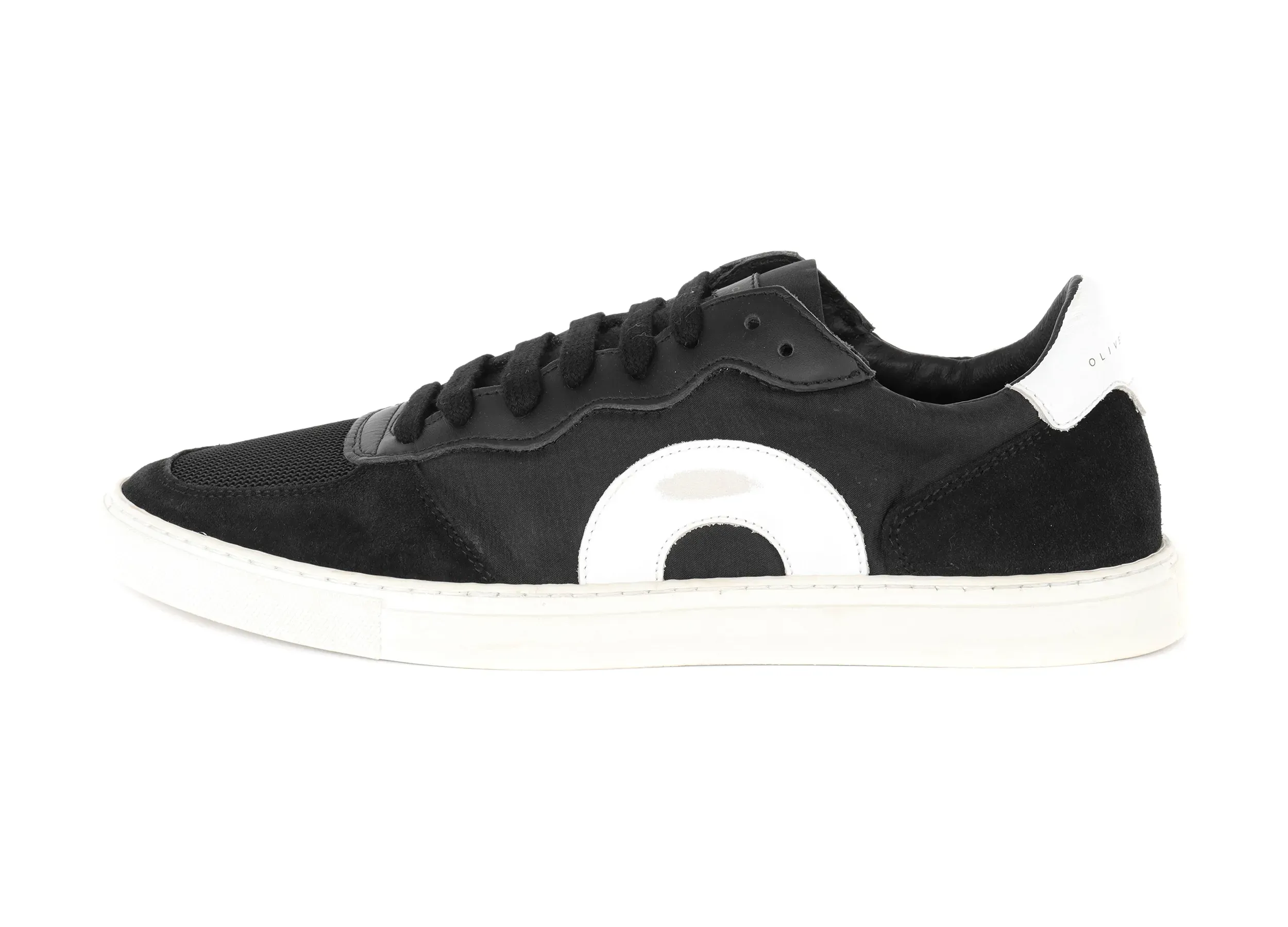 OLIVER CABELL "RUNNER LOW" SNEAKERS - CALFSKIN - BLACK
