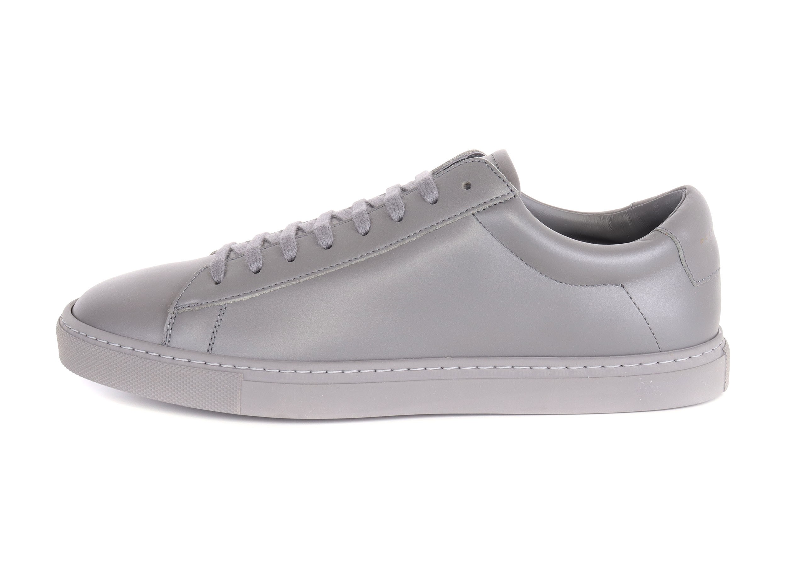 OLIVER CABELL "LOW1" SNEAKERS - CALFSKIN - CHARCOAL GREY
