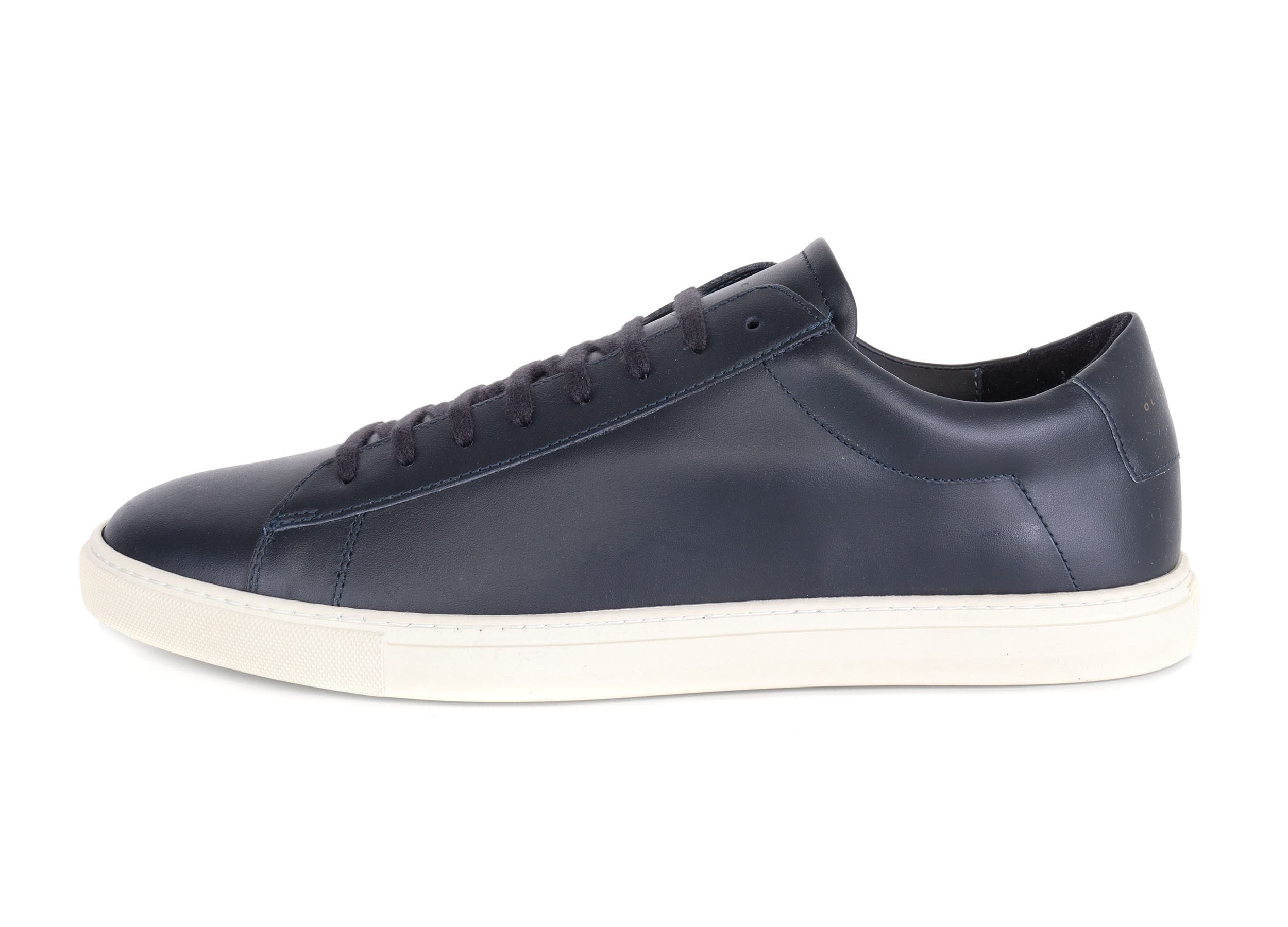 OLIVER CABELL "LOW1" SNEAKERS - CALFSKIN - NAVY BLUE