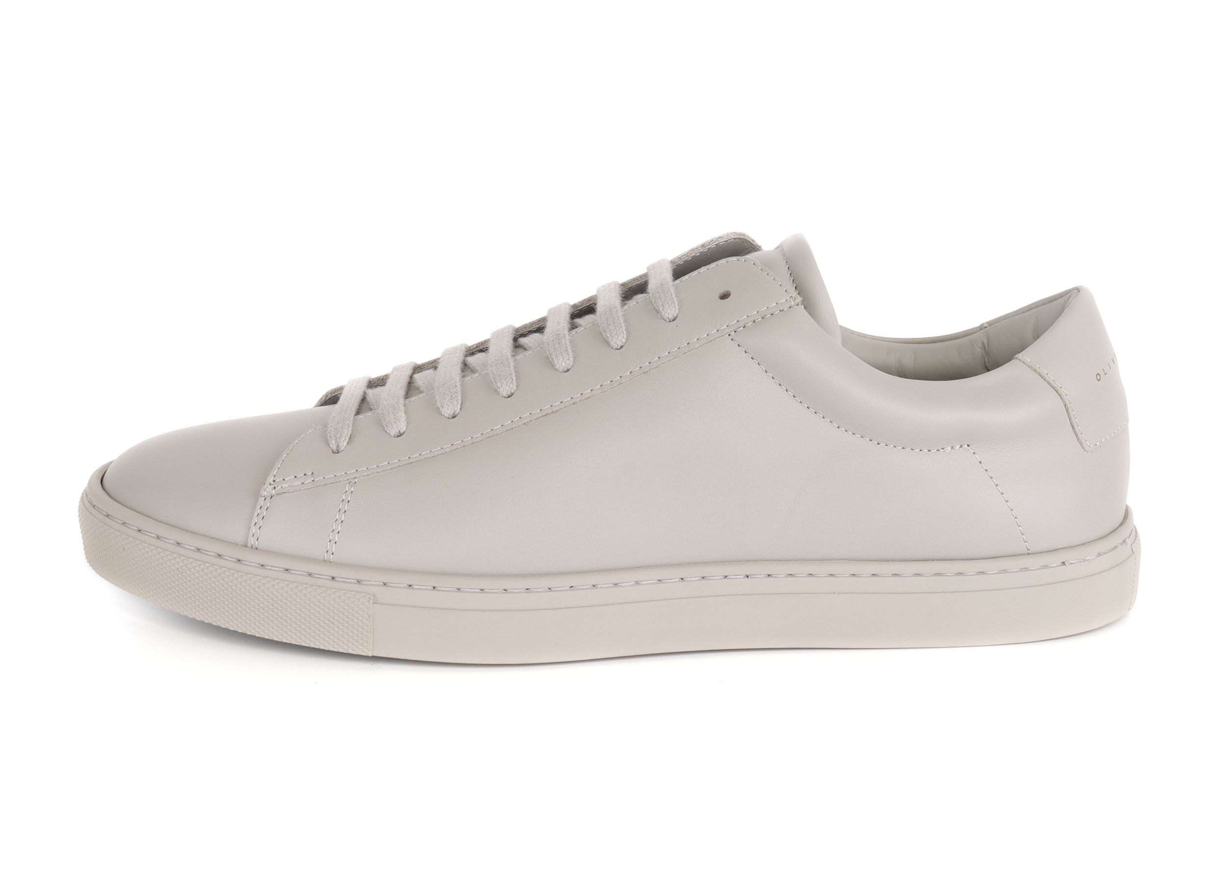OLIVER CABELL "LOW 1" SNEAKERS - CALFSKIN - SLATE GREY