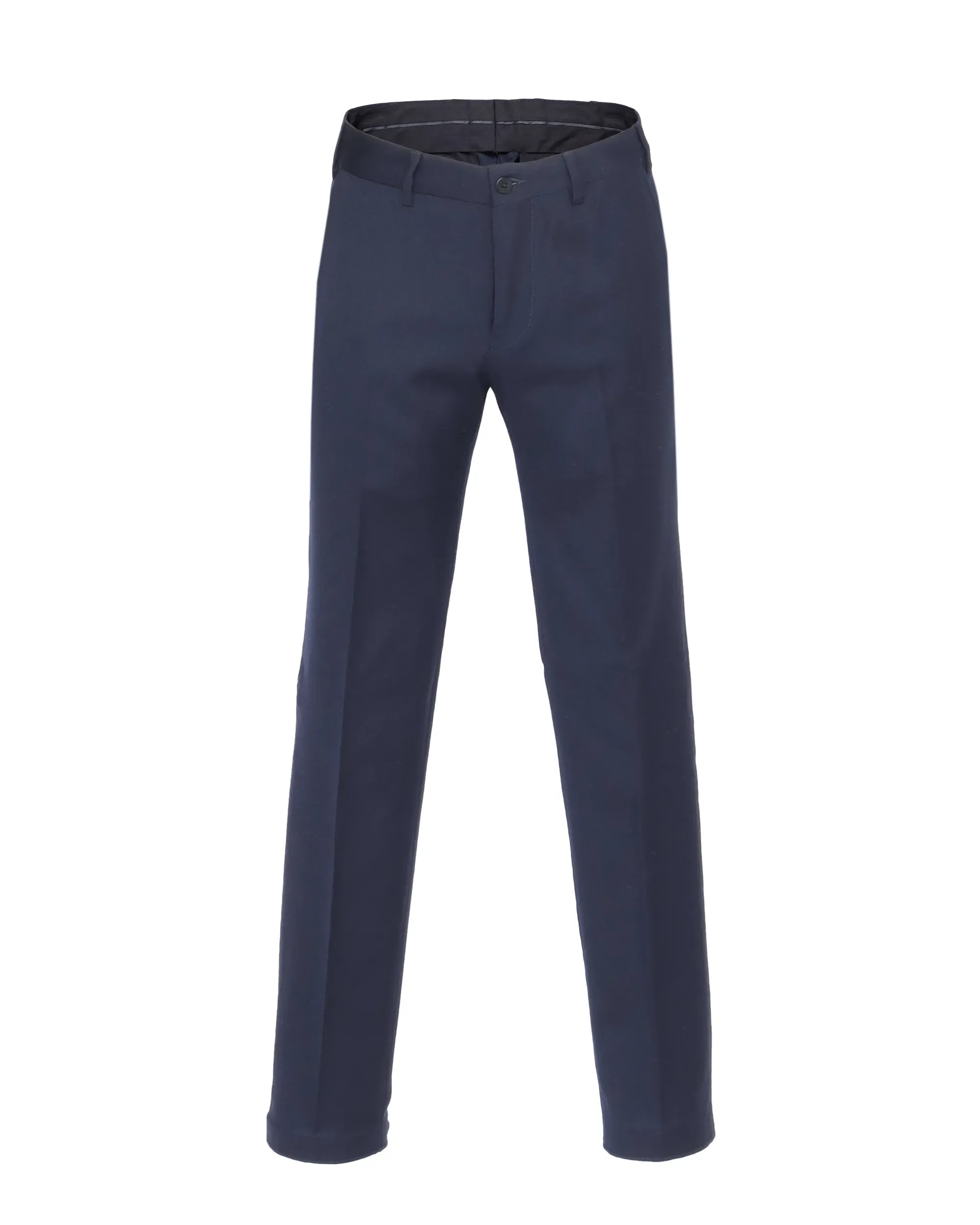 PAL ZILERI DRESS PANTS - NAVY BLUE - STRETCH WOOL
