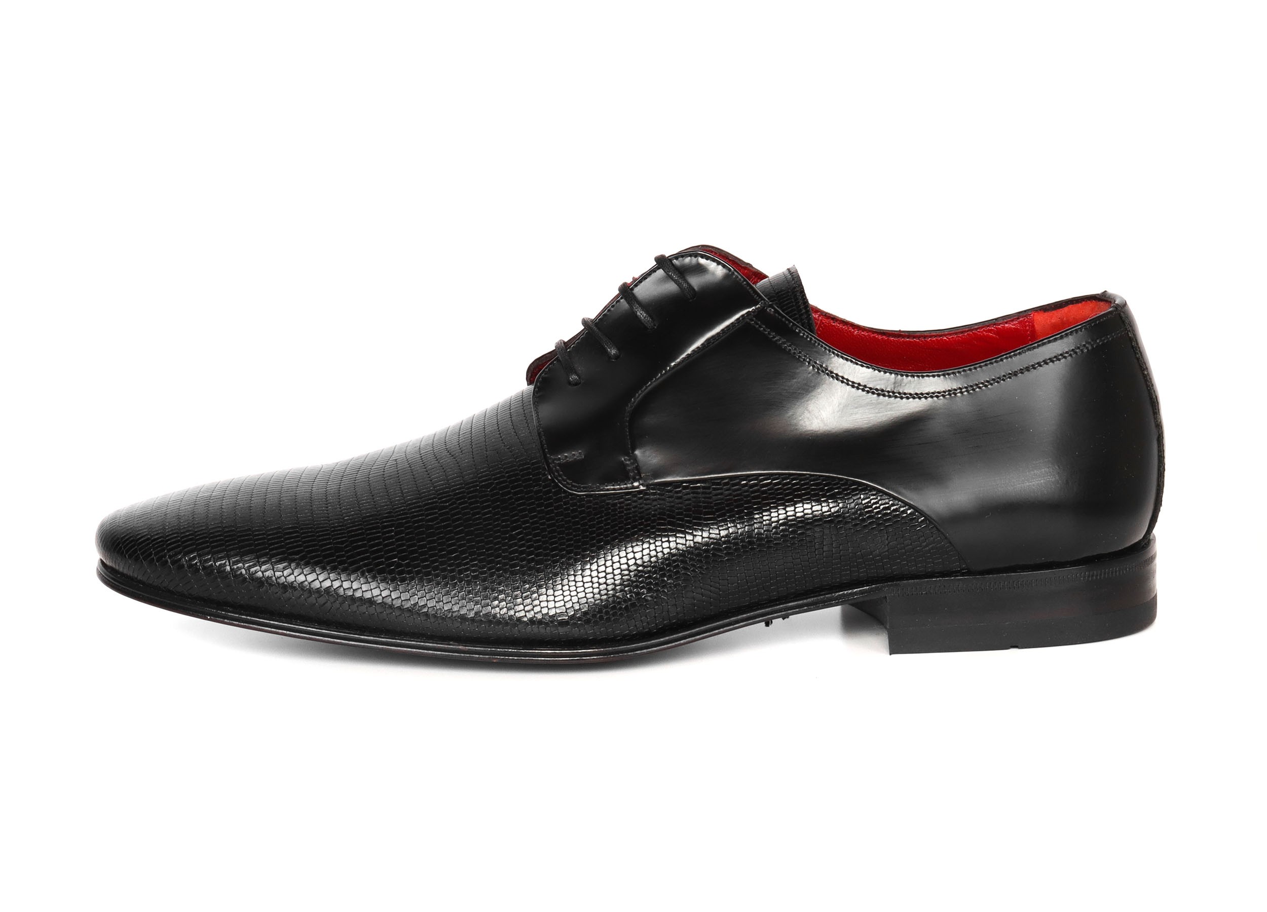 PAL ZILERI FORMAL SHOES - BLACK - CALFSKIN