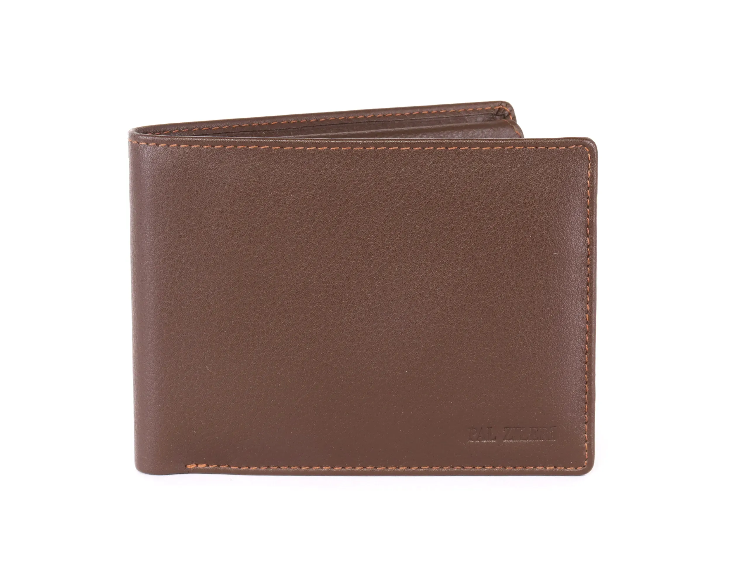 PAL ZILERI LAB WALLET - CALFSKIN - DARK BROWN