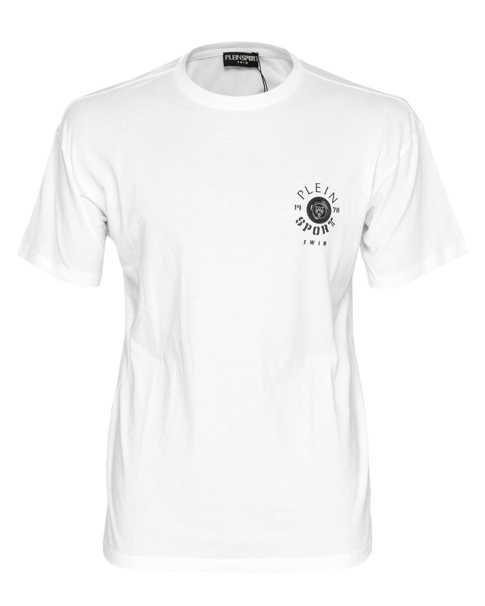 PLEIN SPORT T-SHIRT - WHITE - COTTON
