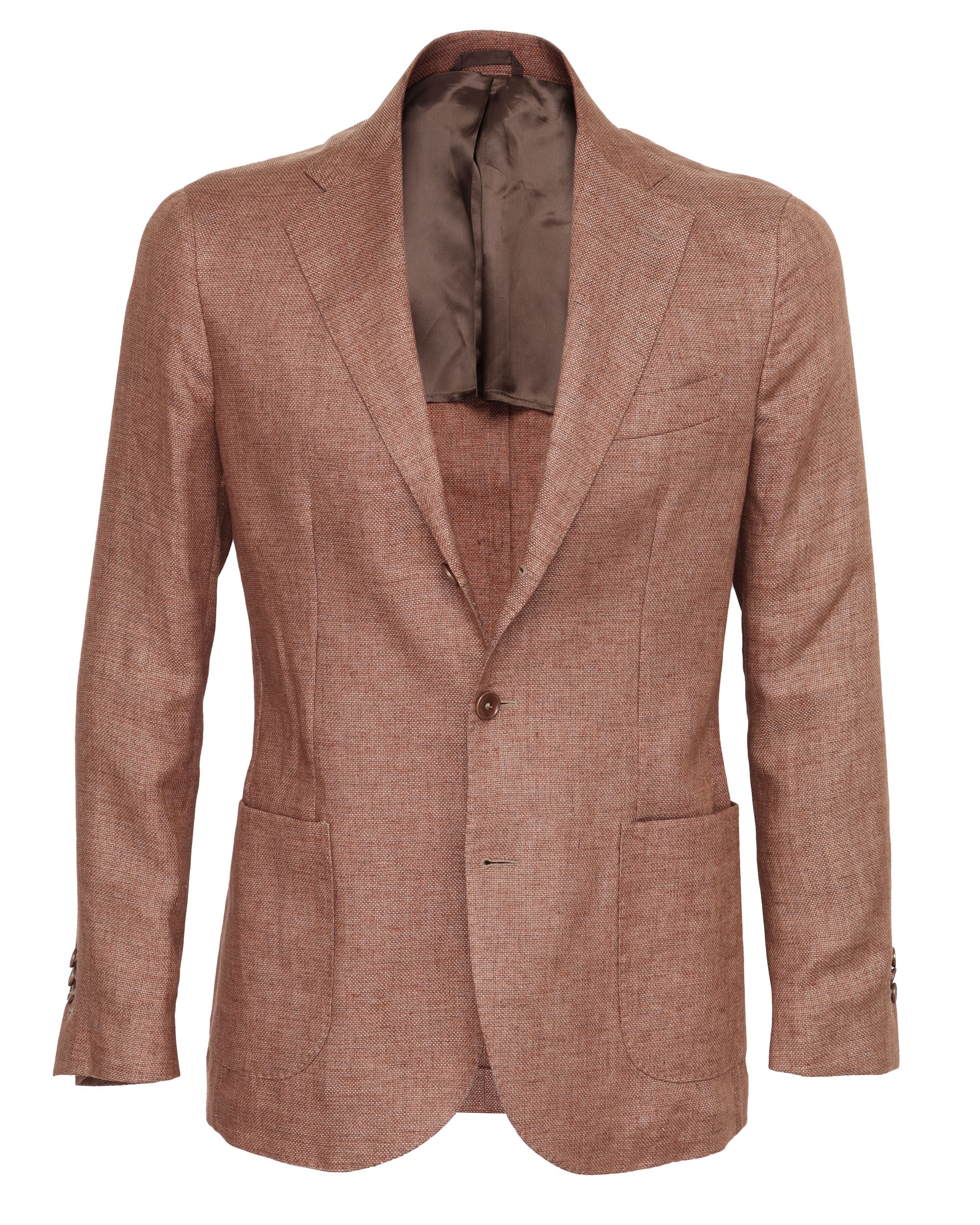 SALVATORE PICCOLO SPORT COAT - BRICKY - LINEN