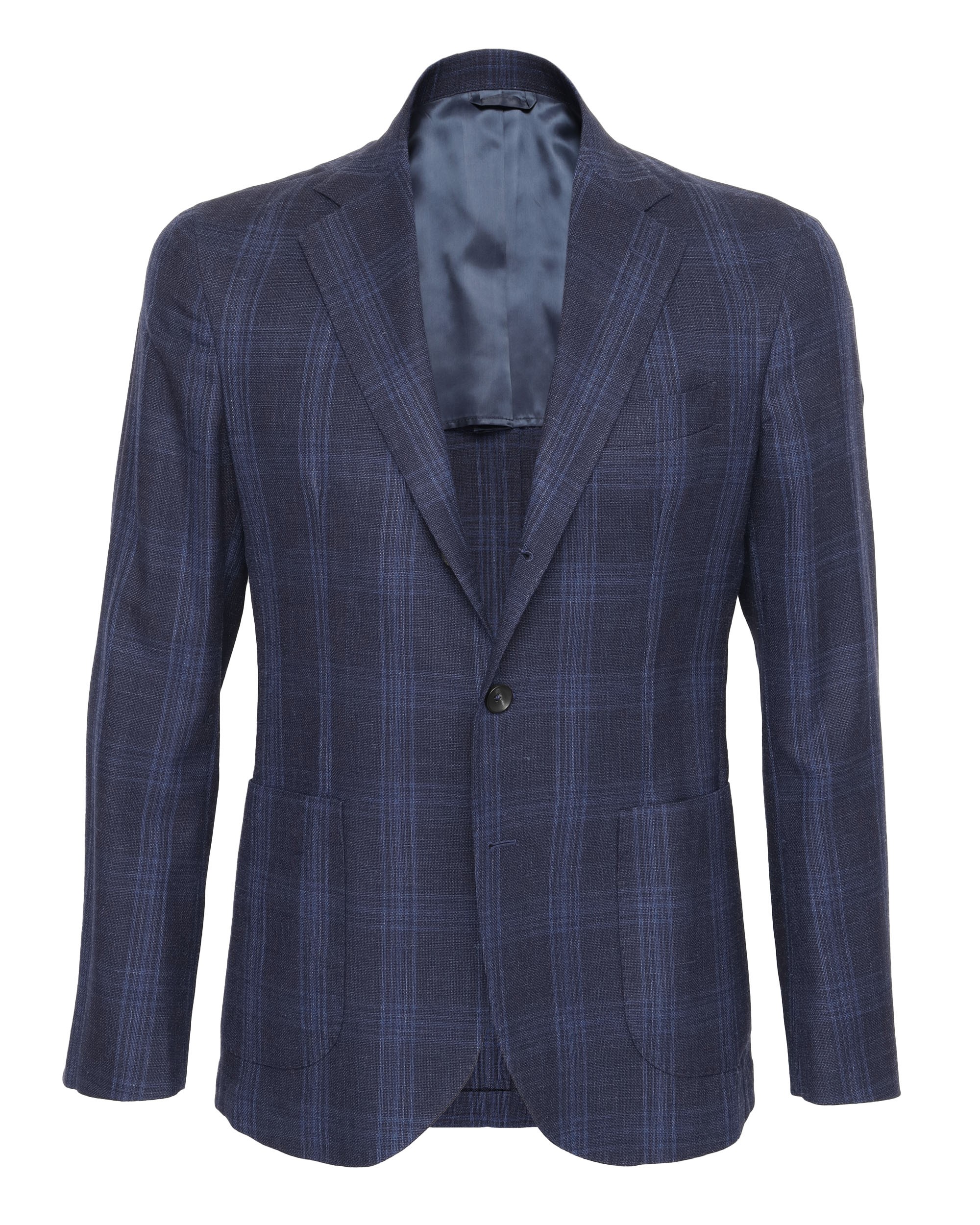 SALVATORE PICCOLO SPORT COAT - BLUE - LIGHTWEIGHT WOOL