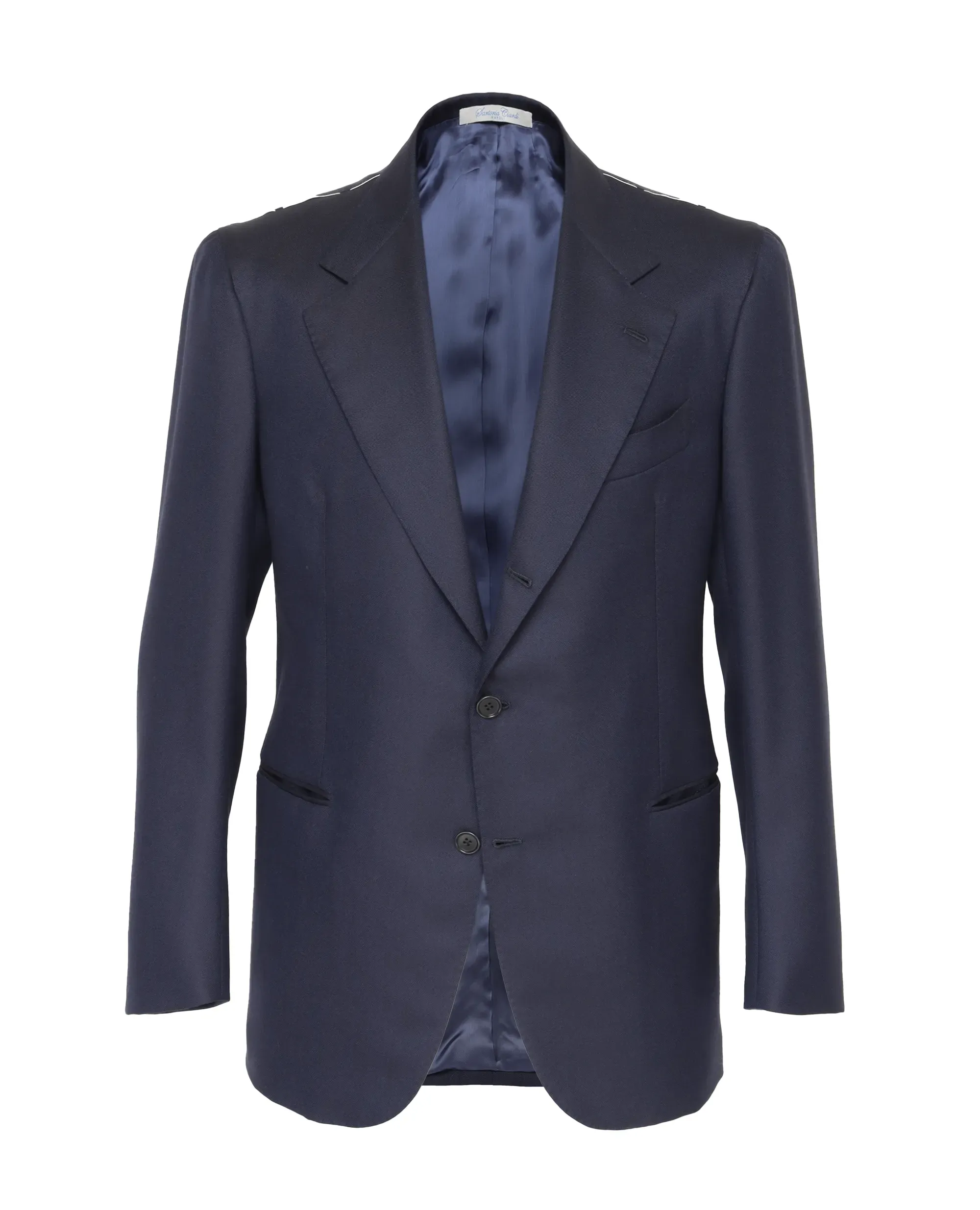 SARTORIA CIARDI BLAZER - NAVY BLUE - 4 SEASON WOOL