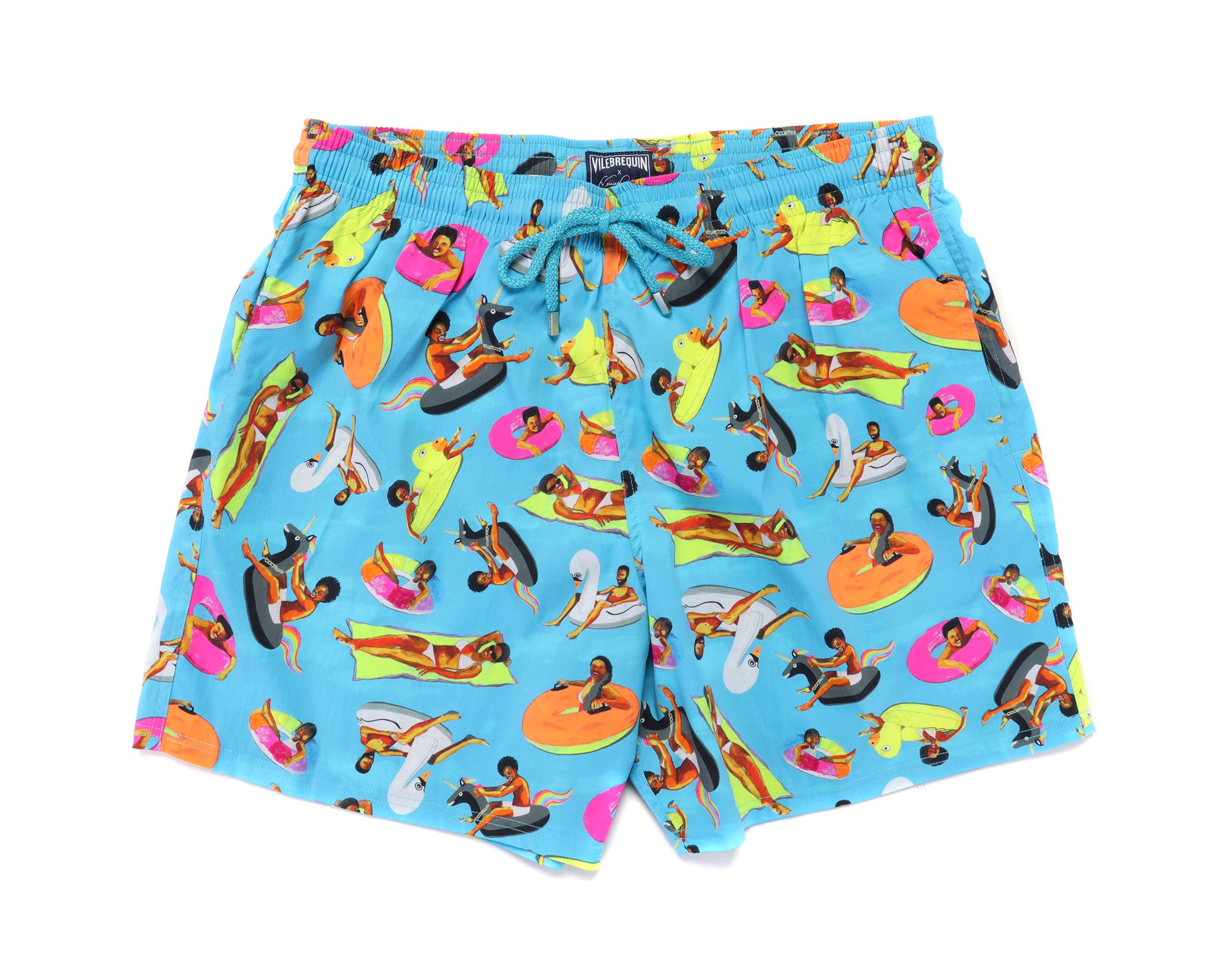 VILEBREQUIN x DERRICK ADAMS SWIM SHORTS - MULTICOLOR