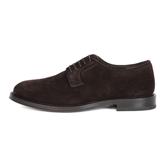 Belsire Milano derby shoes suede handmade Italy