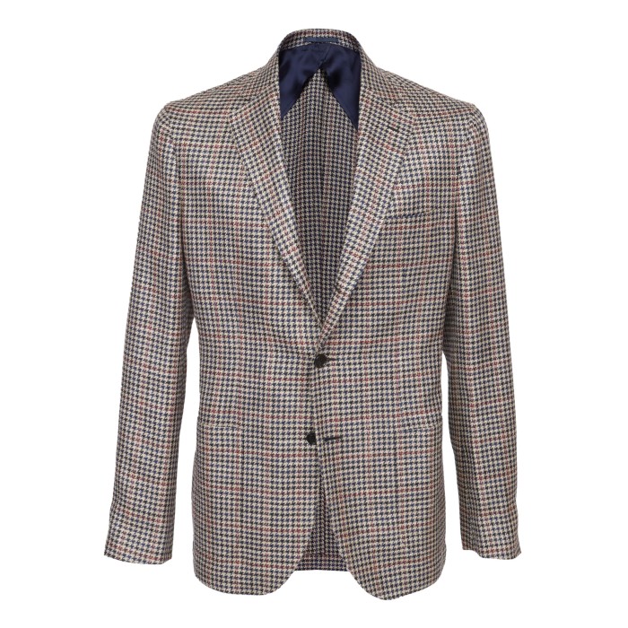 Eduardo De Simone sport coat jacket blazer wool silk linen canvassed handmade napoli