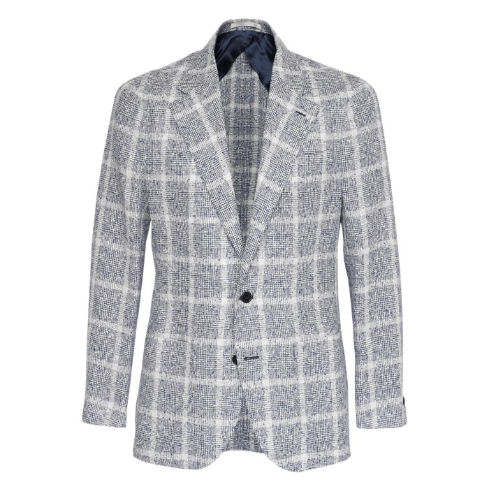 Eduardo De Simone sport coat jacket blazer canvassed handmade Italy Napoli wool