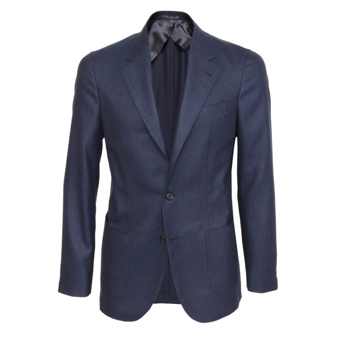 Eduardo De Simone sport coat blazer jacket canvassed Napoli handmade Holland & Sherry Savile Row 1