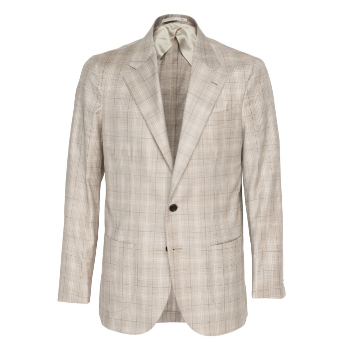 Eduardo De Simone sport coat jacket blazer canvassed handmade Italy Napoli wool Loro Piana australis