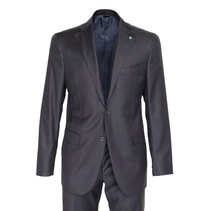 Eidos Isaia Ciongoli suit Loro Piana blue