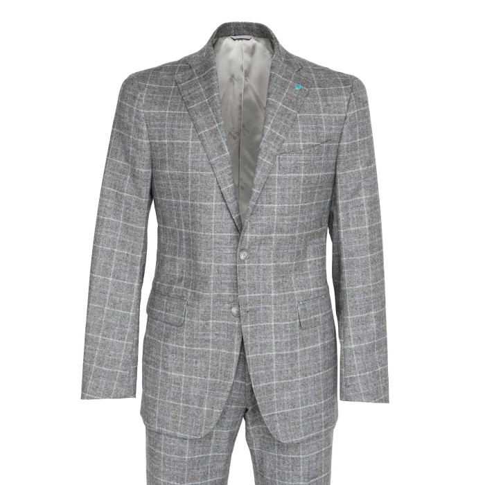Ediso Isaia suit cashmere loro piana