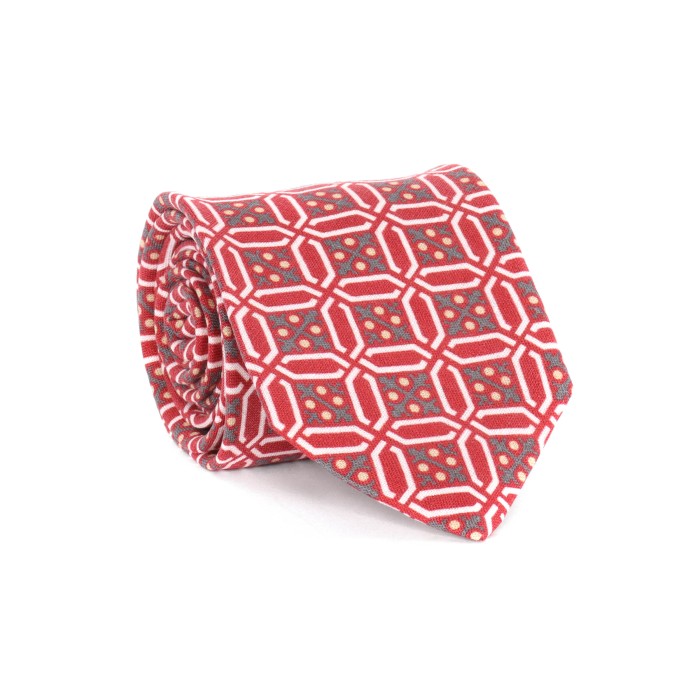 Eidos Isaia tie Antonio Ciongoli handmade