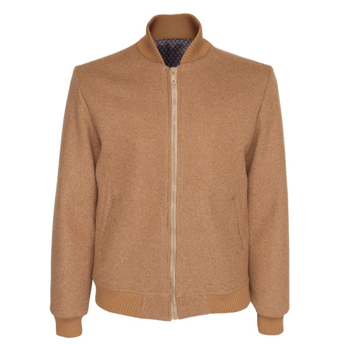 Ezzelino bomber jacket cashmere