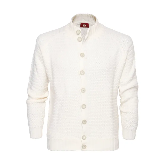 Ezzelino cardigan merino wool 6-ply
