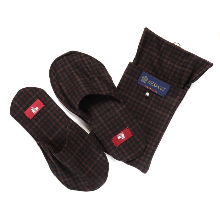 pure cashmere hoel slippers Drapers
