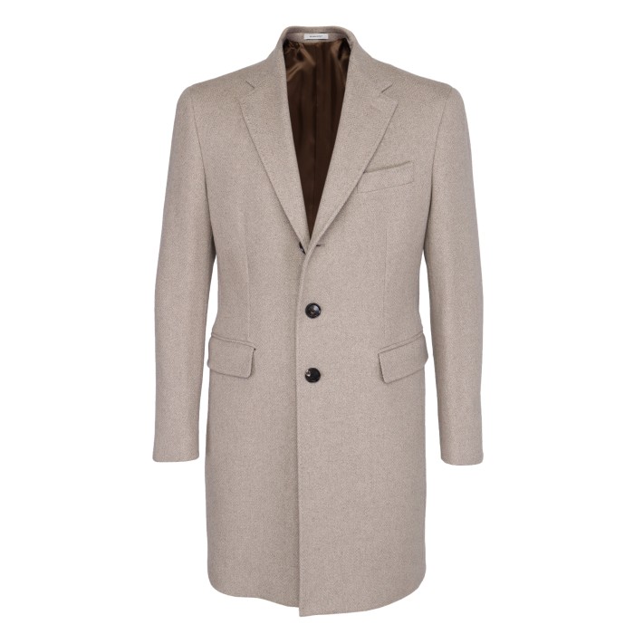 Ezzelino pure cashmere overcoat