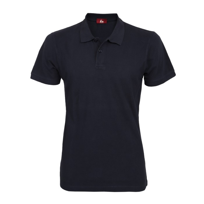 EZZELINO POLO - NAVY BLUE - COTTON PIQUE' Default