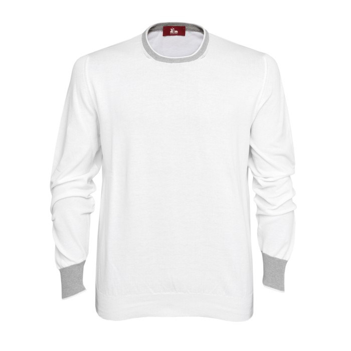 Ezzelino cotton crepe sweater