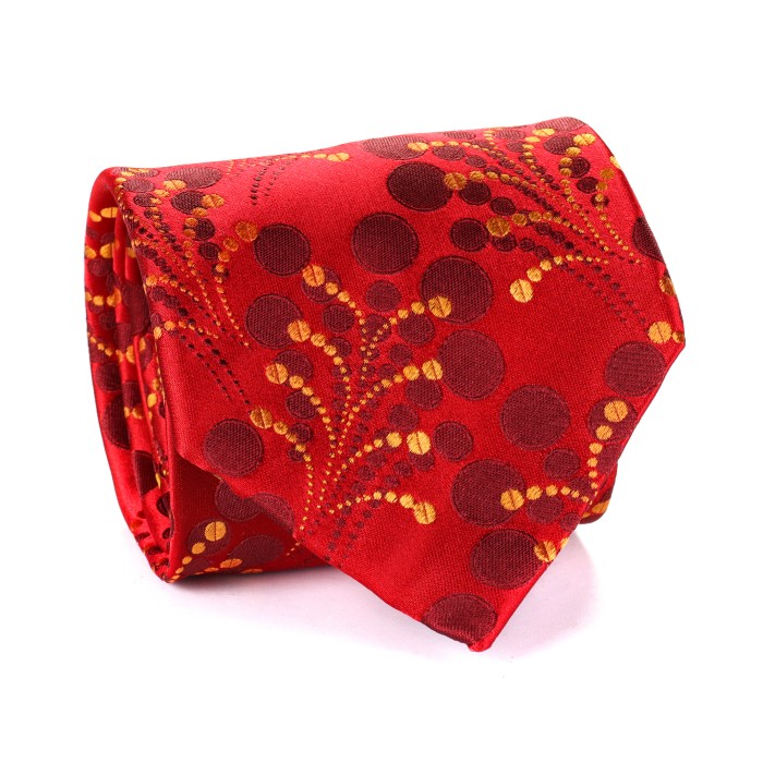 EZZELINO TIE - BLACK & WHITE - PURE SILK Default