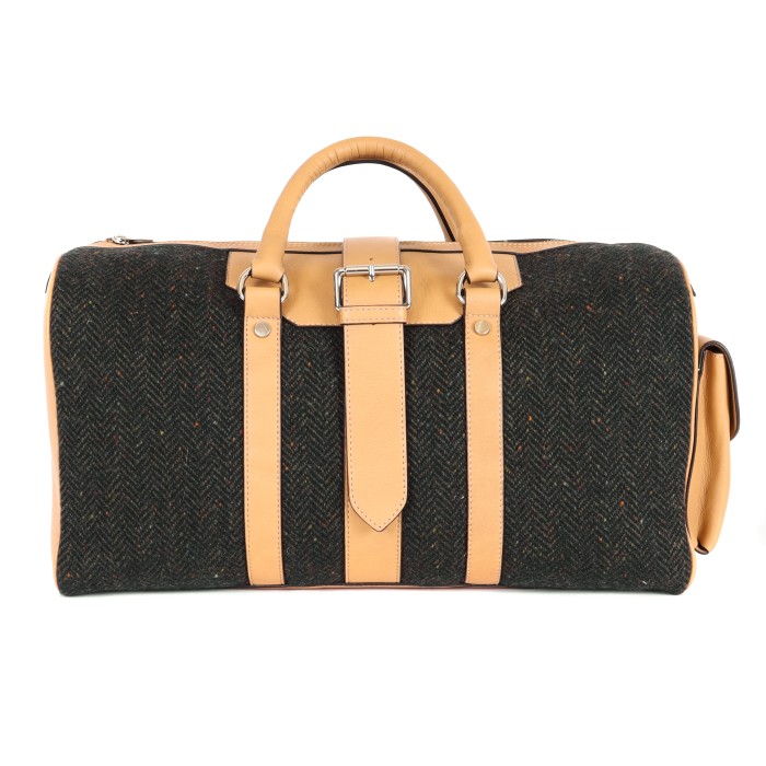 Fox travel bag tweed