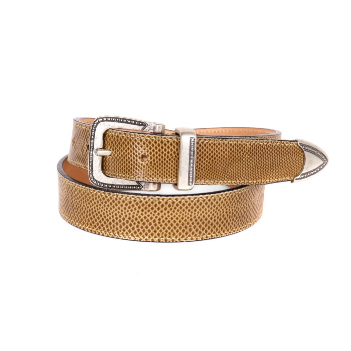 Fratelli Noviello belt snakeskin