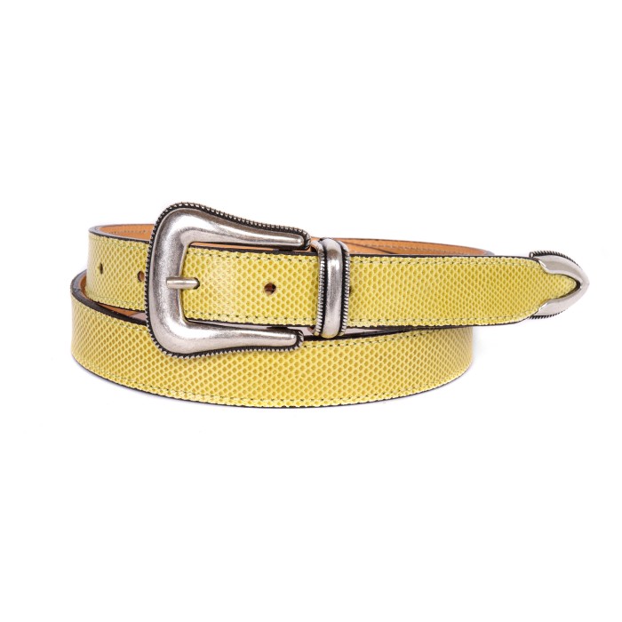 Fratelli Noviello belt snakeskin