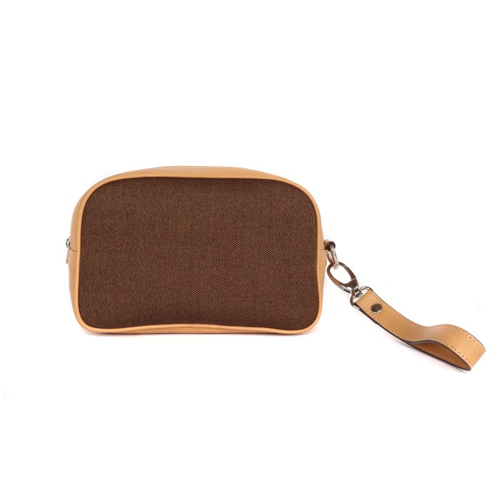 Escorial cashmere clutch bag