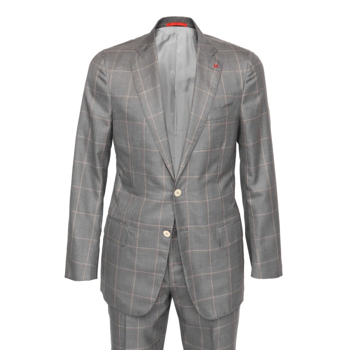 Isaia napoli suit cashmere silk